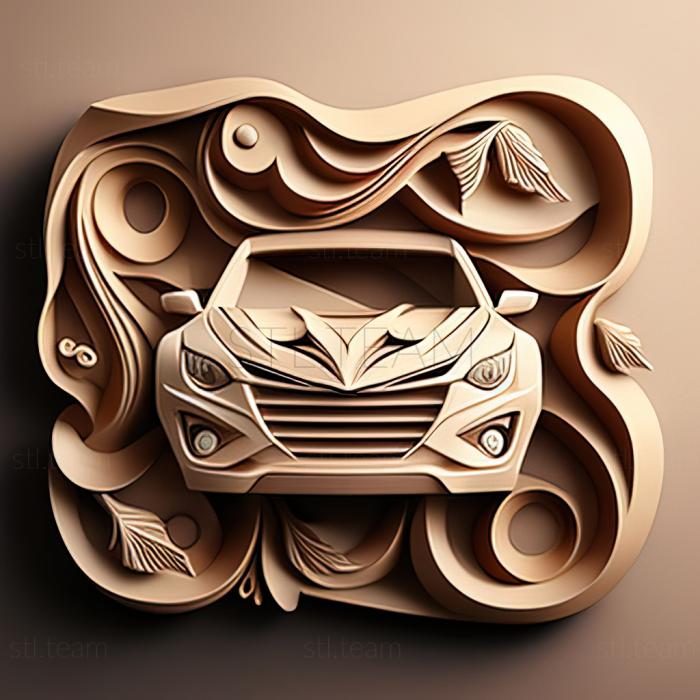 3D модель Hyundai Libero (STL)